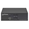 Switch KVM Manhattan 153546, 2 porte DisplayPort/USB 2.0, 4K@60Hz, audio, 2 cavi da 1,8 m