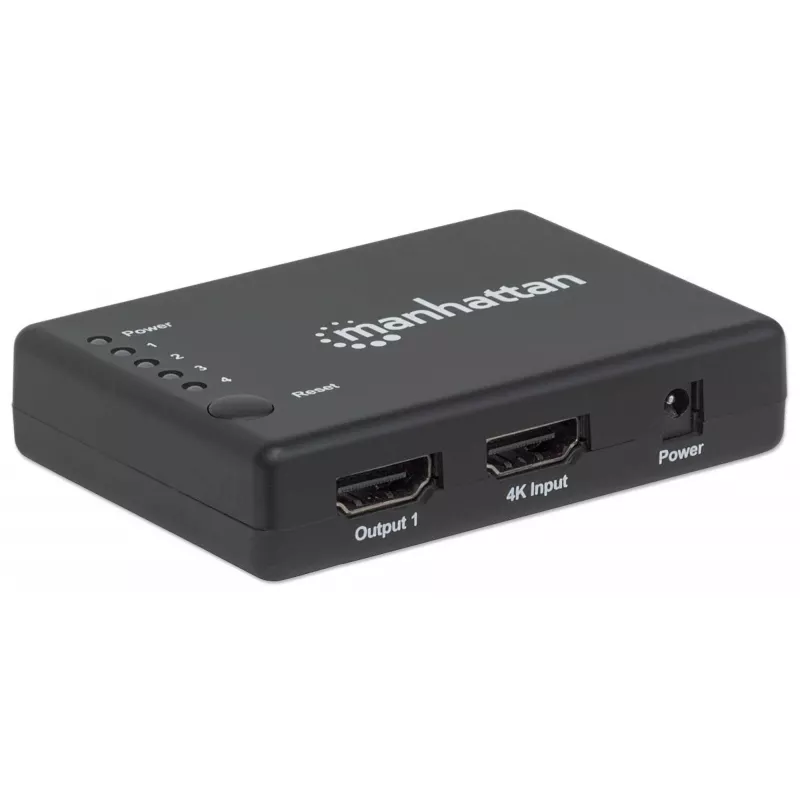 Splitter HDMI Manhattan 4 porte compatto