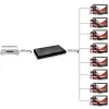 Splitter HDMI 2.0 Techly IDATA HDMI2-4K8, 8 porte, 4K UHD, 3D, in metallo, nero