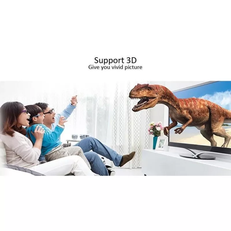Splitter HDMI 2.0 Techly IDATA HDMI2-4K8, 8 porte, 4K UHD, 3D, in metallo, nero