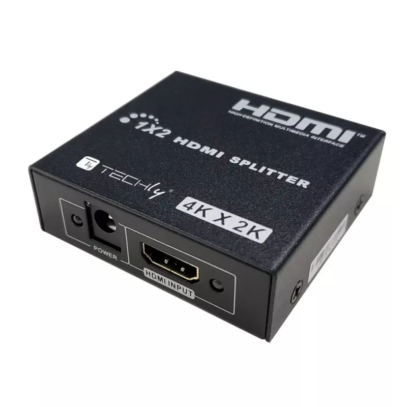 Splitter video Techly IDATA HDMI-4K230 2x HDMI 3840x2160 nero