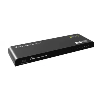 Techly IDATA HDMI2-4K8HDR splitter video HDMI 8x HDMI