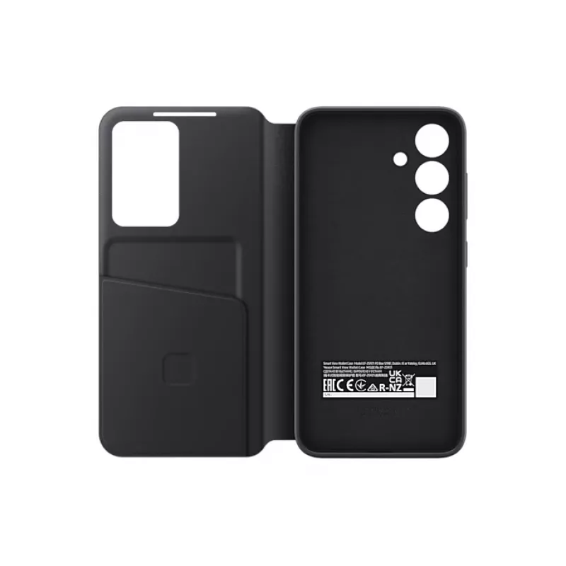 Custodia portafoglio Samsung Galaxy S24 nera 6,2