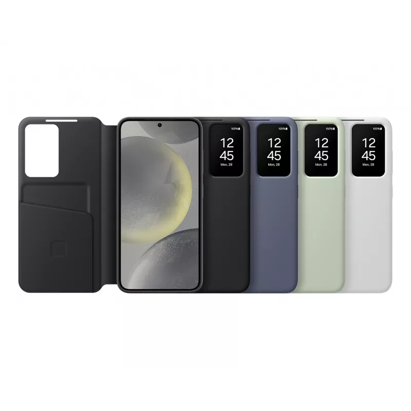 Custodia portafoglio Samsung Galaxy S24 nera 6,2