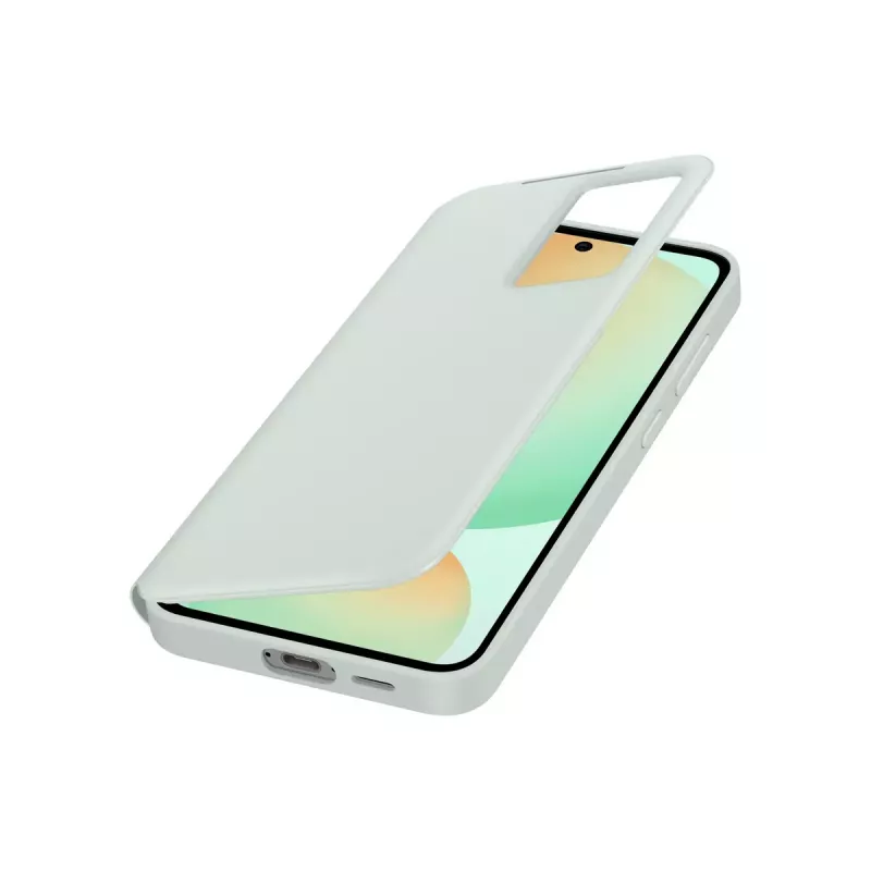 Custodia Samsung EF-ZS721CMEGWW Smart View Wallet Case per Galaxy S24 FE, miele