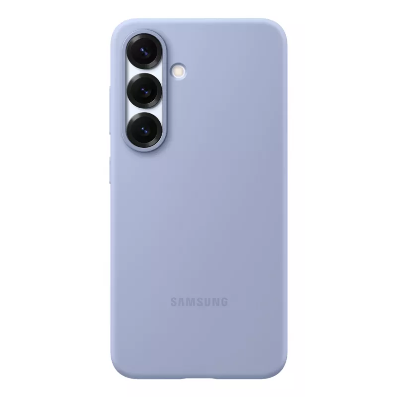 Custodia in silicone Samsung EF-PS931CLEGWW per Galaxy S25, azzurra