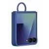 Samsung EF-PF766TNEGWW custodia in silicone con anello per Galaxy Z Flip7, blu