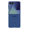 Samsung EF-PF766TNEGWW custodia in silicone con anello per Galaxy Z Flip7, blu