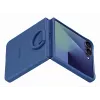 Samsung EF-PF766TNEGWW custodia in silicone con anello per Galaxy Z Flip7, blu