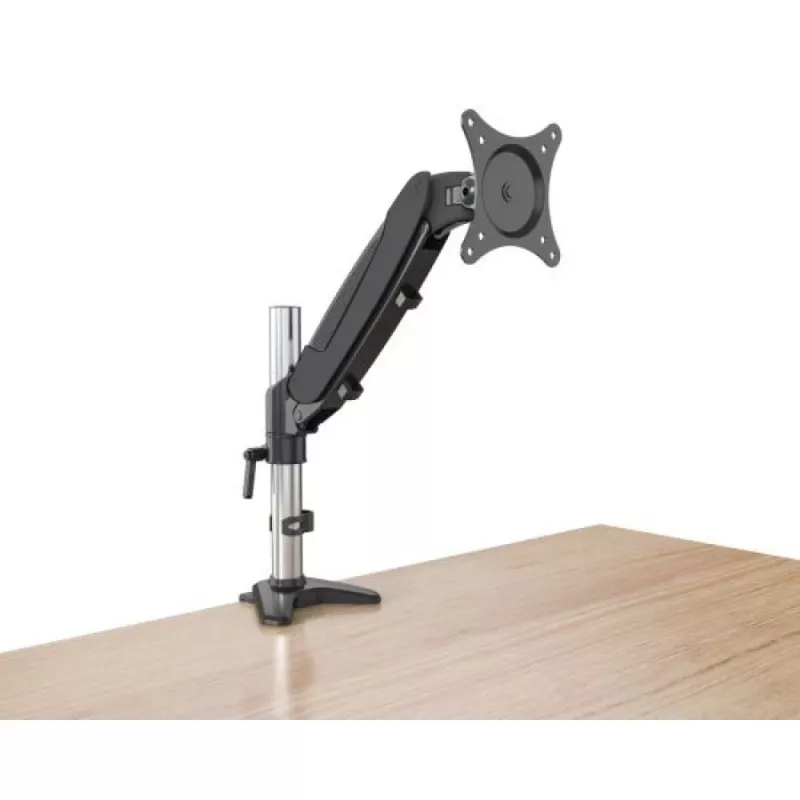 Techly supporto da scrivania a gas per monitor 15-27