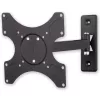 Techly ICA-LCD 2901 supporto a parete per TV LCD 13–37 pollici, inclinabile e orientabile, fino a 25 kg, VESA 75x75–200x200, nero