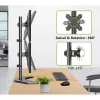 Techly ICA-LCD 2520V supporto / base per monitor 68.6 cm (27