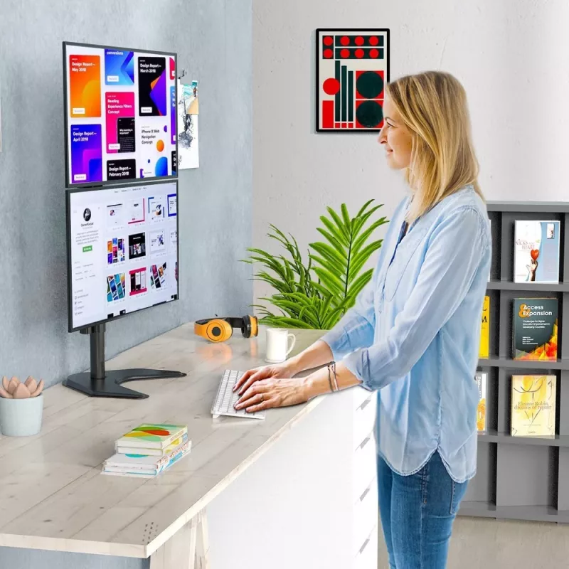 Techly ICA-LCD 2520V supporto / base per monitor 68.6 cm (27