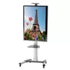 Techly supporto a pavimento carrello per LCD / LED / Plasma 37-70 con ripiano ICA-TR15