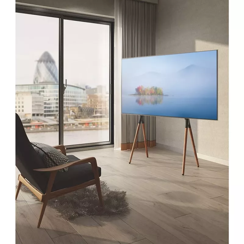 Techly supporto a pavimento per TV LCD/LED/Plasma 49-70