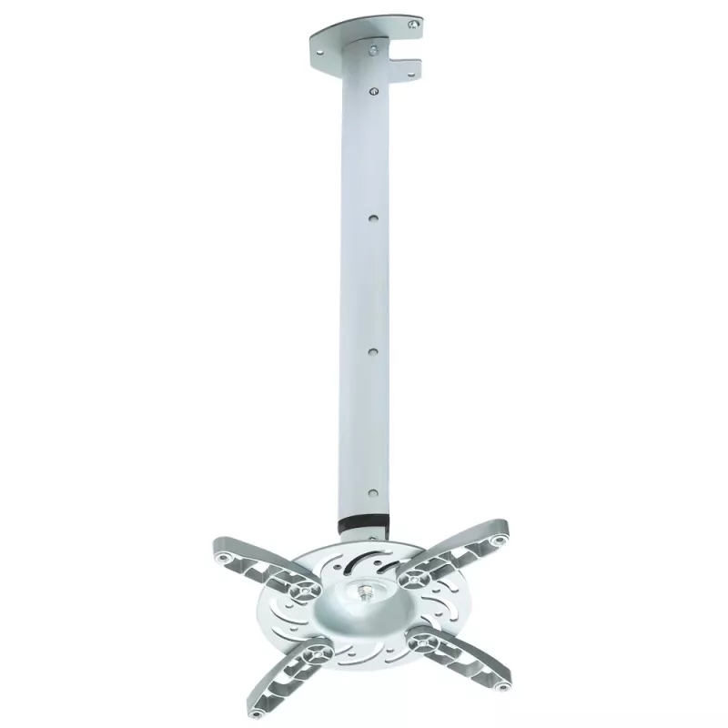 Techly supporto a soffitto per proiettore prolunga 60–102 cm argento ICA-PM 102XL