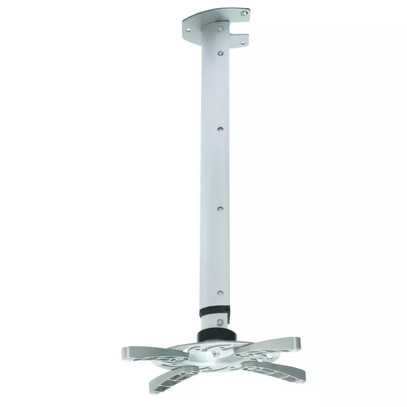 Techly supporto a soffitto per proiettore prolunga 60–102 cm argento ICA-PM 102XL