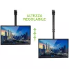 Techly 37-70 supporto a soffitto telescopico universale supporto TV LED LCD ICA-CPLB 946S