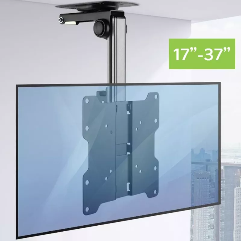 Techly supporto a soffitto pieghevole retrattile per TV LED/LCD 17
