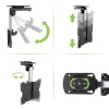 Techly supporto a soffitto pieghevole retrattile per TV LED/LCD 17