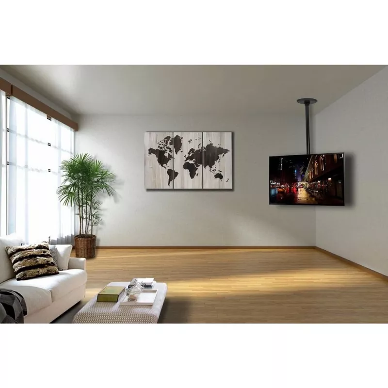 Supporto per TV Techly ICACPLB906 94 cm (37 inch) nero