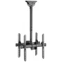 Techly supporto a soffitto telescopico universale per 2 TV LED LCD 32-55