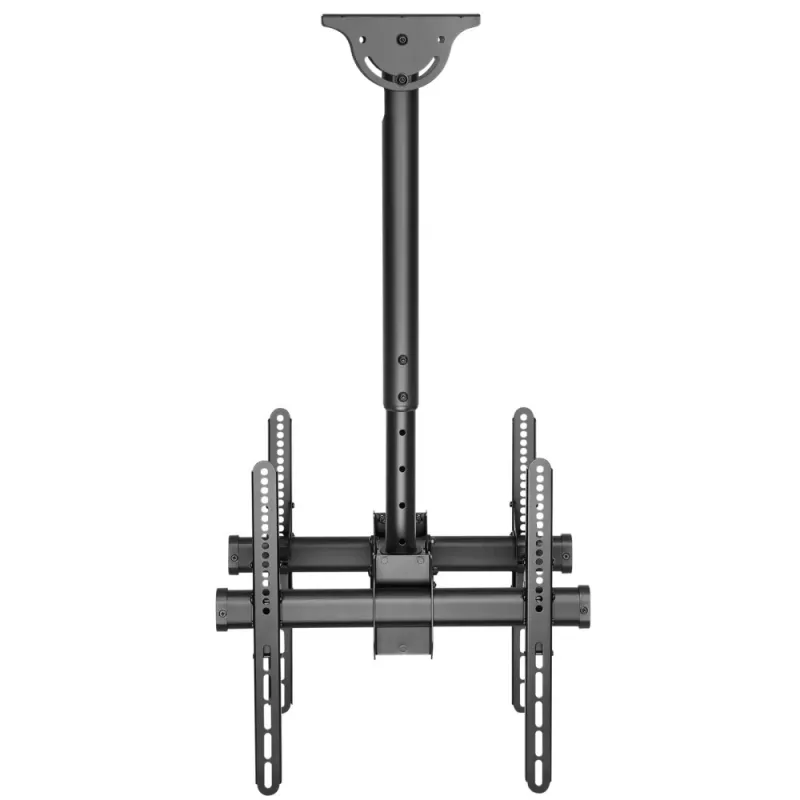 Techly supporto a soffitto telescopico universale per 2 TV LED LCD 32-55
