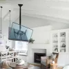 Techly supporto a soffitto telescopico universale per 2 TV LED LCD 32-55