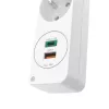 Hama 44133758 prolunga elettrica 1,4 m 5 prese AC per interni bianco