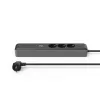 Hama 00223192 prolunga 1,4 m 3 prese AC per interni nero, grigio