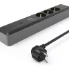 Hama 00223192 prolunga 1,4 m 3 prese AC per interni nero, grigio