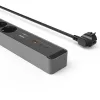 Hama 00223192 prolunga 1,4 m 3 prese AC per interni nero, grigio