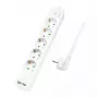 Prolunga elettrica LogiLink LPS249U 1,5 m 5 prese AC per interni bianco