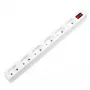 Prolunga elettrica LogiLink LPS232 1,5 m 6 uscite AC per interni bianco
