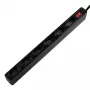 Prolunga elettrica LogiLink LPS232B 1,5m 6 uscite AC per interni nero