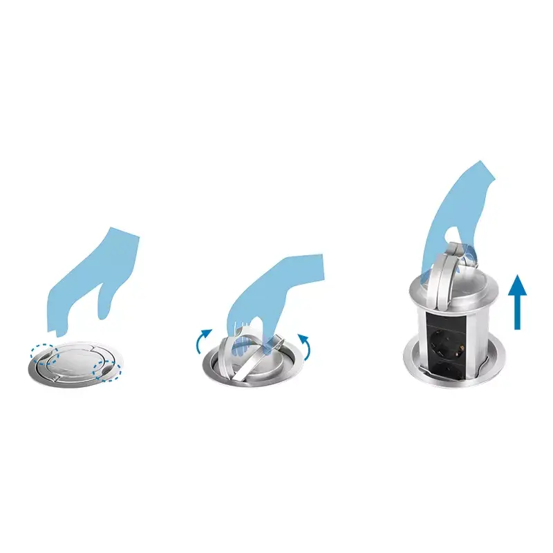 Prolunga elettrica LogiLink LPS235A 1,8 m 3 prese AC per interni nero argento