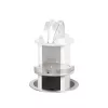 Prolunga elettrica LogiLink LPS235A 1,8 m 3 prese AC per interni nero argento