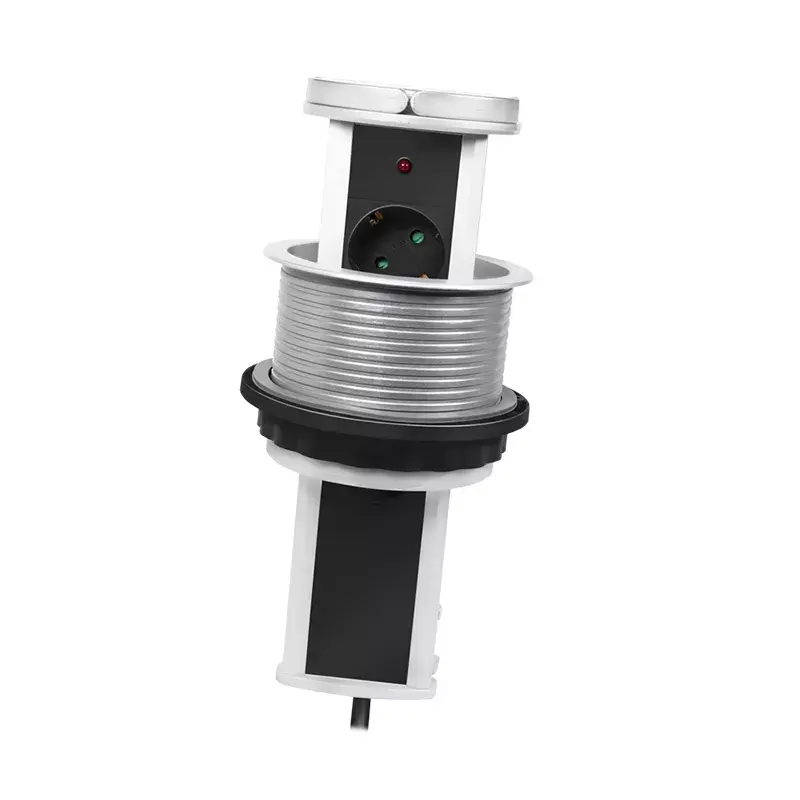 Prolunga elettrica LogiLink LPS235A 1,8 m 3 prese AC per interni nero argento