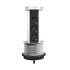 Prolunga elettrica LogiLink LPS235A 1,8 m 3 prese AC per interni nero argento