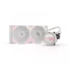 Valkyrie Dragonfang 240 ARGB dissipatore a liquido AIO, bianco