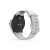 Smartwatch Hama Fit Watch 5010, LCD da 1,38 pollici (3,51 cm), 46 mm, frequenza cardiaca, SpO2, IP68, Bluetooth, argento