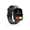 Smartwatch Hama Fit Watch 5000, TFT da 1,65 pollici (4,19 cm), 47 mm, funzione telefono, frequenza cardiaca, IP68, Bluetooth, nero
