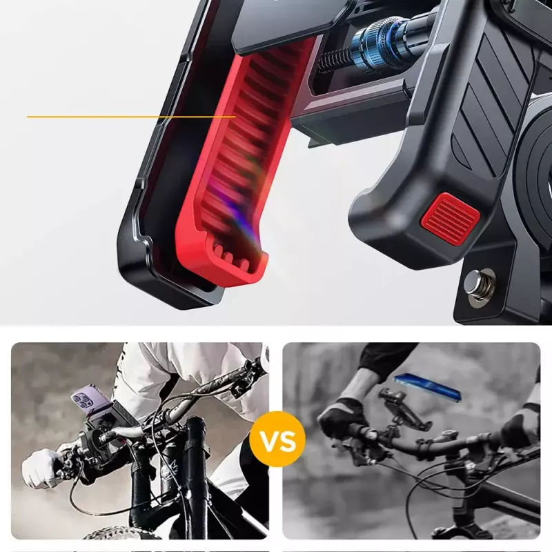Supporto per cellulare da moto Joyroom JR-ZS266 morsetto regolabile sicuro per manubrio