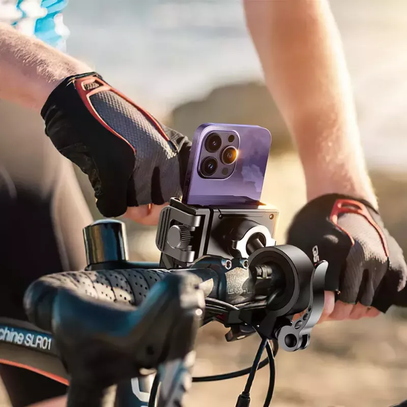 Supporto per cellulare da moto Joyroom JR-ZS266 morsetto regolabile sicuro per manubrio