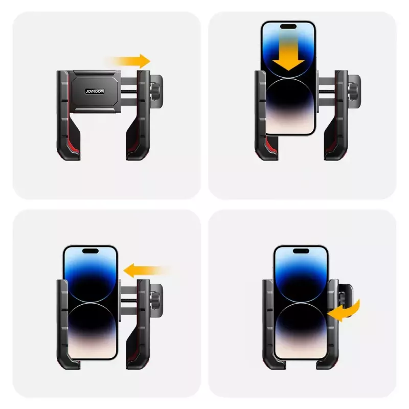 Supporto per cellulare da moto Joyroom JR-ZS266 morsetto regolabile sicuro per manubrio