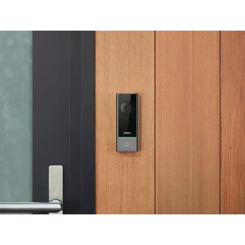 Imou DB60 Kit nero telecamera di sicurezza senza fili 5MP 2560x1920