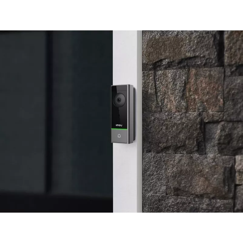 Imou DB60 Kit nero telecamera di sicurezza senza fili 5MP 2560x1920