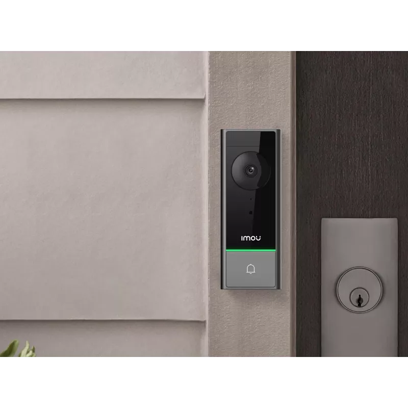 Imou DB60 Kit nero telecamera di sicurezza senza fili 5MP 2560x1920