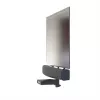 Supporto per apparecchi AV Barkan E850, 1 vano, nero, altezza 565 mm, portata 6,5 kg
