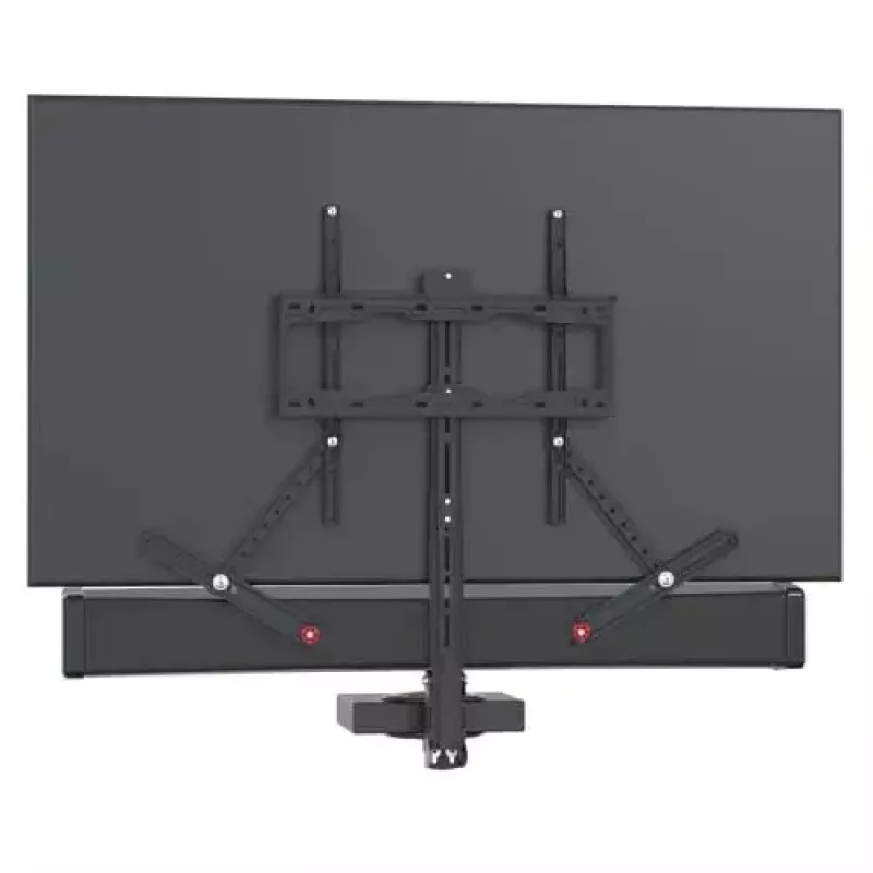 Supporto per apparecchi AV Barkan E850, 1 vano, nero, altezza 565 mm, portata 6,5 kg